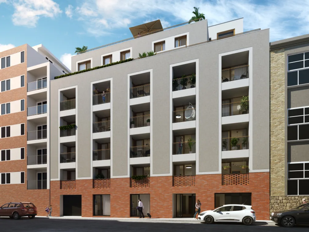 Mara Residence — utcai homlokzat