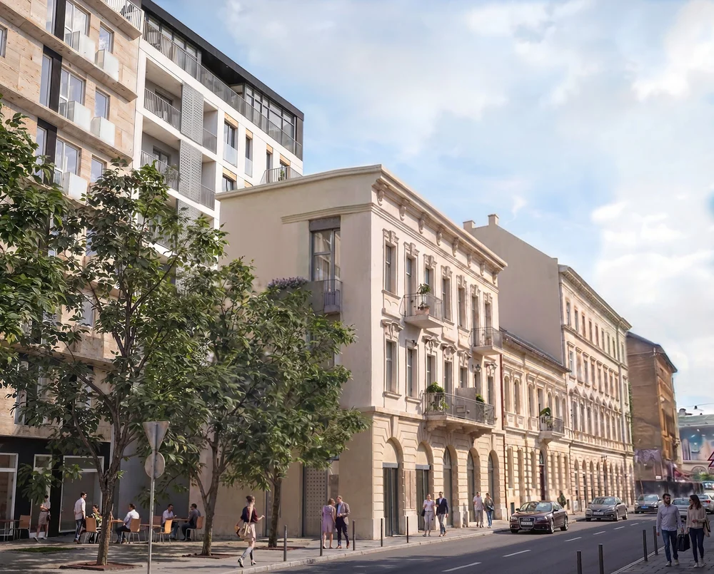 Yara Residence — utcai homlokzat